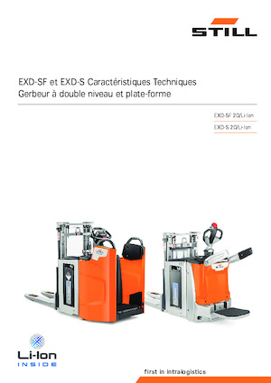 El İstifleyiciler Still EXD-SF 20