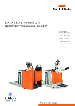 Pallet Trucks Stand Up Rider Platform Still EXH-S 25