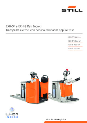 Pallet Trucks Stand Up Rider Platform Still EXH-S 25