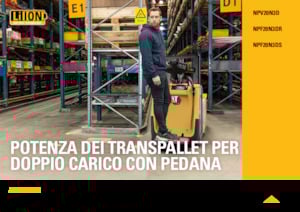 Pallet Trucks Stand Up Rider Platform Caterpillar NPV20N3D