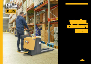 Pallet Trucks Stand Up Rider Platform Caterpillar NPV20QL