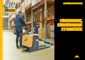 Pallet Trucks Stand Up Rider Platform Caterpillar NPV20QL