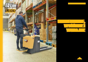 Pallet Trucks Stand Up Rider Platform Caterpillar NPV20QL