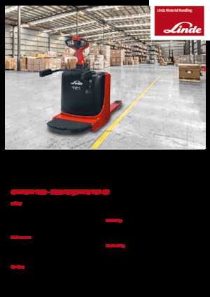 Pallet Jacks Linde T16P	