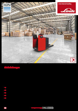 Pallet Trucks Stand Up Rider Platform Linde T20FP