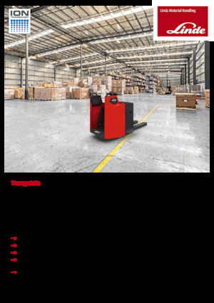 Transpalet Ayakta Sürücü Platformu Linde T20FP