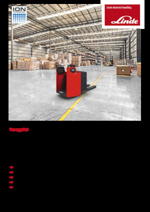 Transpalet Ayakta Sürücü Platformu Linde T20FP