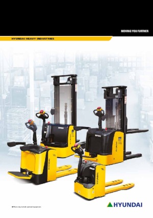 Transpalet Ayakta Sürücü Platformu Hyundai 25 EPR