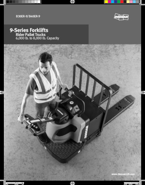 Electric forklifts Doosan B30ER-9 