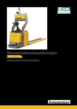Pallet Trucks Stand Up Rider Platform Jungheinrich ERE 225a 