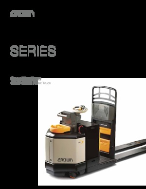 Order Pickers & Cherry Picker Forklifts Crown PC 4500-80