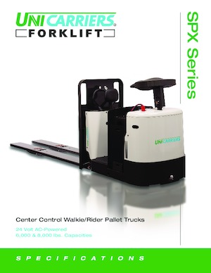 Sipariş Seçiciler UniCarriers SPX60B