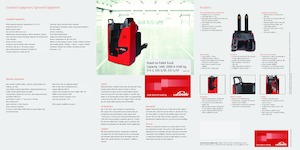 Transpalet Ayakta Sürücü Platformu Linde T20SF