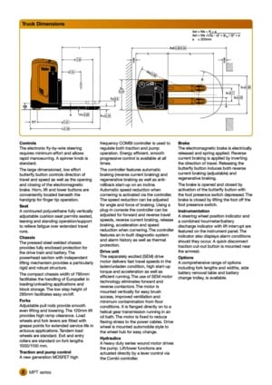 Transpalet Ayakta Sürücü Platformu Yale MP25T 