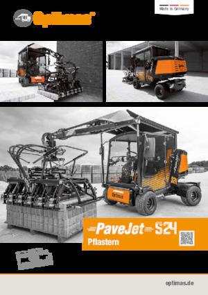 Parke döşeme makinaları Optimas PaveJet  S 24
