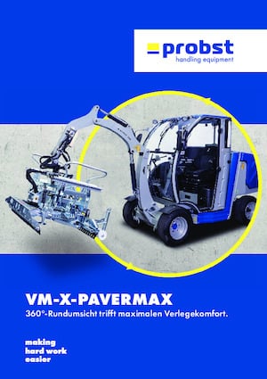 Parke döşeme makinaları Probst VM-X-PAVERMAX comfort