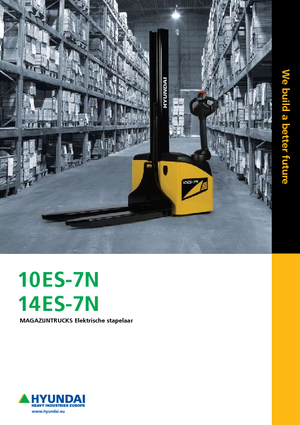 Walkie Stackers Hyundai 10 ES 7 N