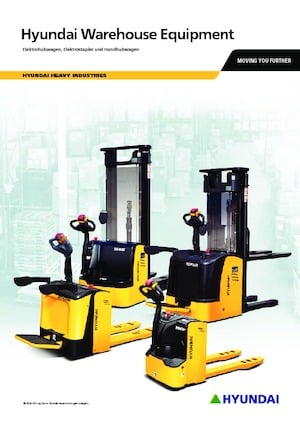 Walkie Stackers Hyundai 15 ES