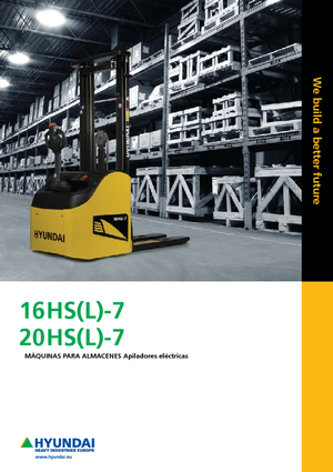 Walkie Stackers Hyundai 20 HS 7