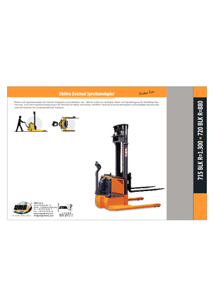 Walkie Stackers OMG 720 BLK 880 