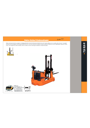 Walkie Stackers OMG 716 BLK-R