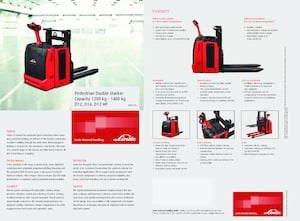 Walkie Stackers Linde D14 