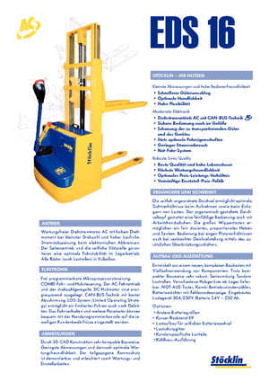 El İstifleyiciler Stöcklin EDS 16