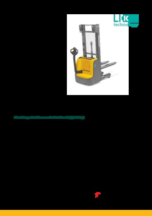 Walkie Stackers Jungheinrich EJC 112 RK 