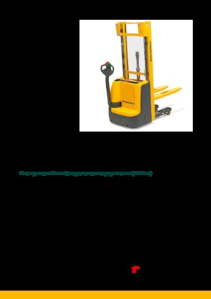 El İstifleyiciler Jungheinrich EJC 112 RK 