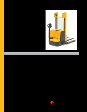 El İstifleyiciler Jungheinrich EJC B14