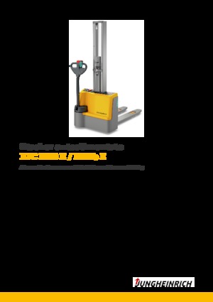 Walkie Stackers Jungheinrich EJC M10b E