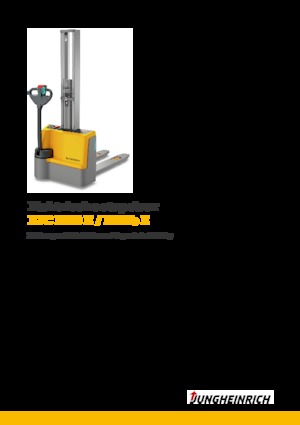 Walkie Stackers Jungheinrich EJC M10b E