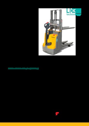 Walkie Stackers Jungheinrich EJD 118
