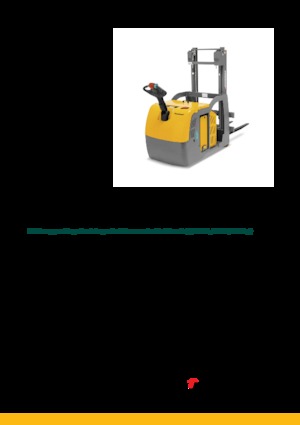 Walkie Stackers Jungheinrich EJG 212