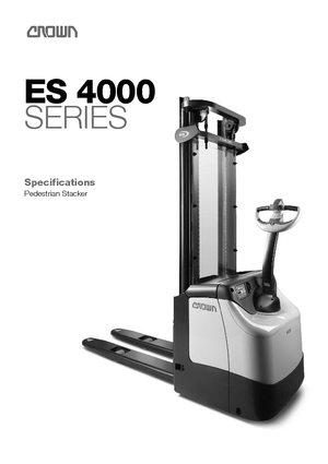El İstifleyiciler Crown ES 4000-1.6 TL