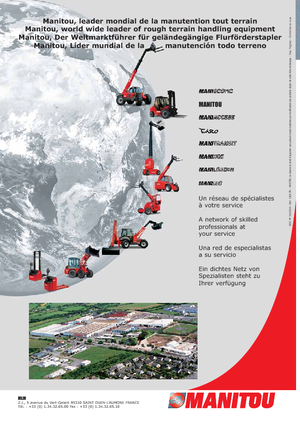 Walkie Stackers Manitou ES 711 GPF