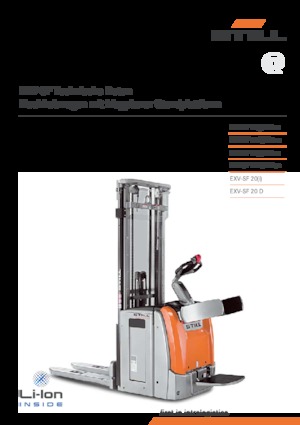 Walkie Stackers Still EXV-SF 14i