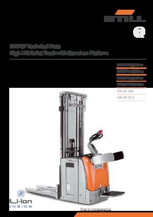 Walkie Stackers Still EXV-SF 14i