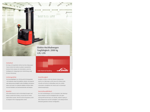 El İstifleyiciler Linde L 20 i