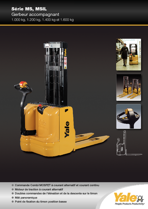 Walkie Stackers Yale MS10E