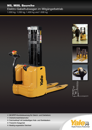 El İstifleyiciler Yale MS10E