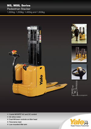 El İstifleyiciler Yale MS10E