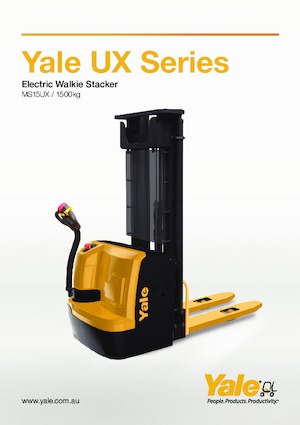 Walkie Stackers Yale MS15UX
