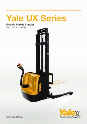 Walkie Stackers Yale MSL15WUX