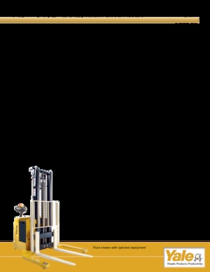 Walkie Stackers Yale MSW040-E