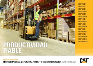 Walkie Stackers Caterpillar NSP12PC