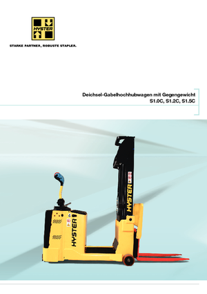 Walkie Stackers Hyster S1.2C