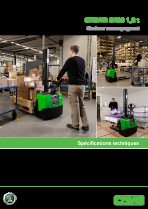 Walkie Stackers Cesab S 110 S