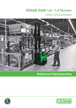 Walkie Stackers Cesab S 212 L