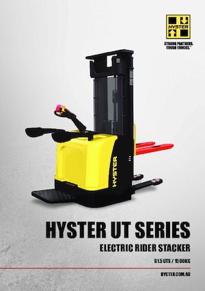 Walkie Stackers Hyster S1.5UTS